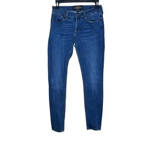 Lucky Brand Charlie Skinny Blue Jeans